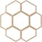 Ekena Millwork Florin Wood Fretwork Pierced Ceiling Medallion, Alder, 30"OD x 10 1/2"ID x 3/8"T CMWP30X30X0375FOAL - alternate 4
